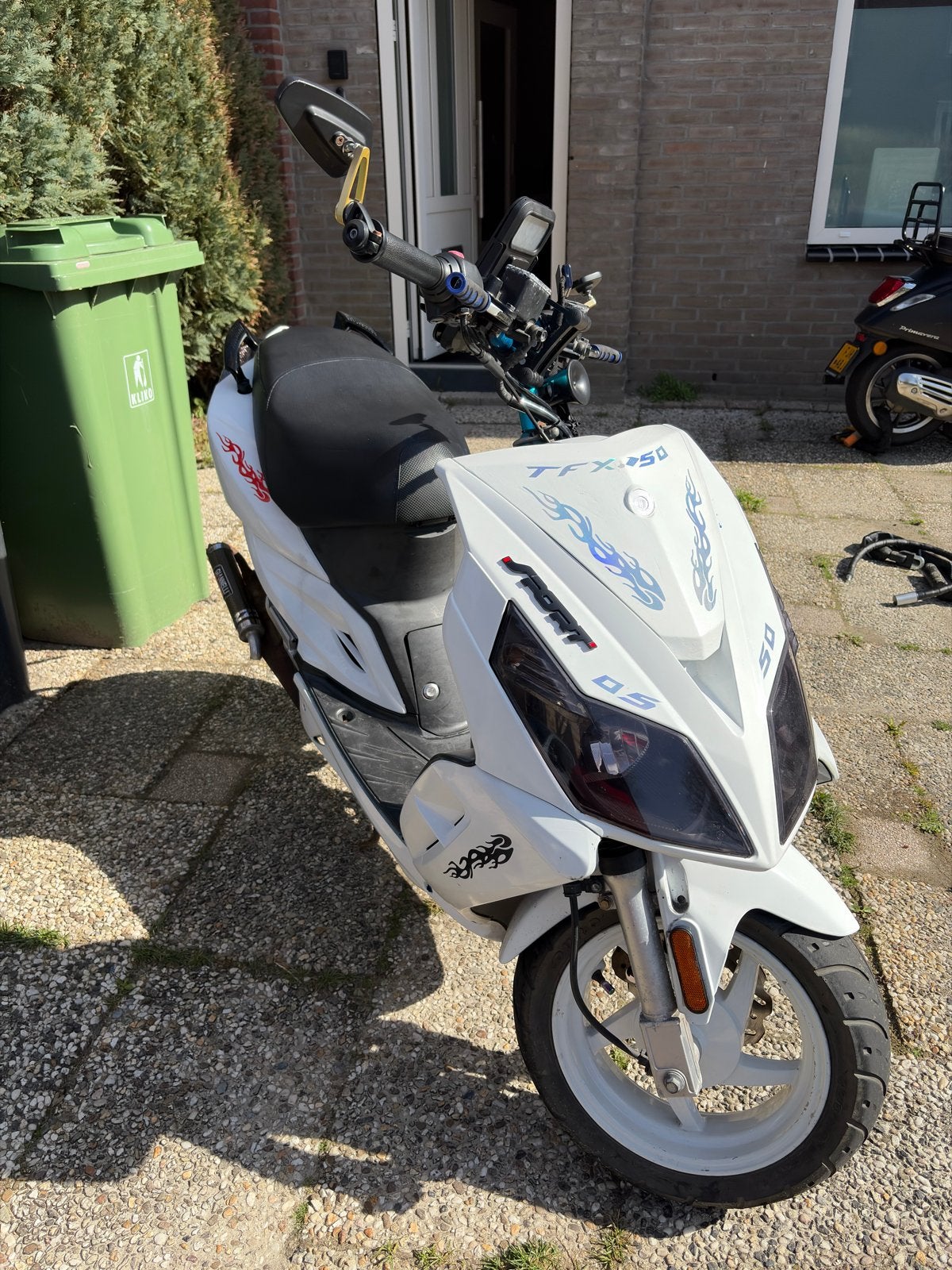 Sym Jet 70cc Snel Melossi 2 Takt - 80km/h (kan sneller), Ophalen, Tweetakt, Gebruikt, SYM