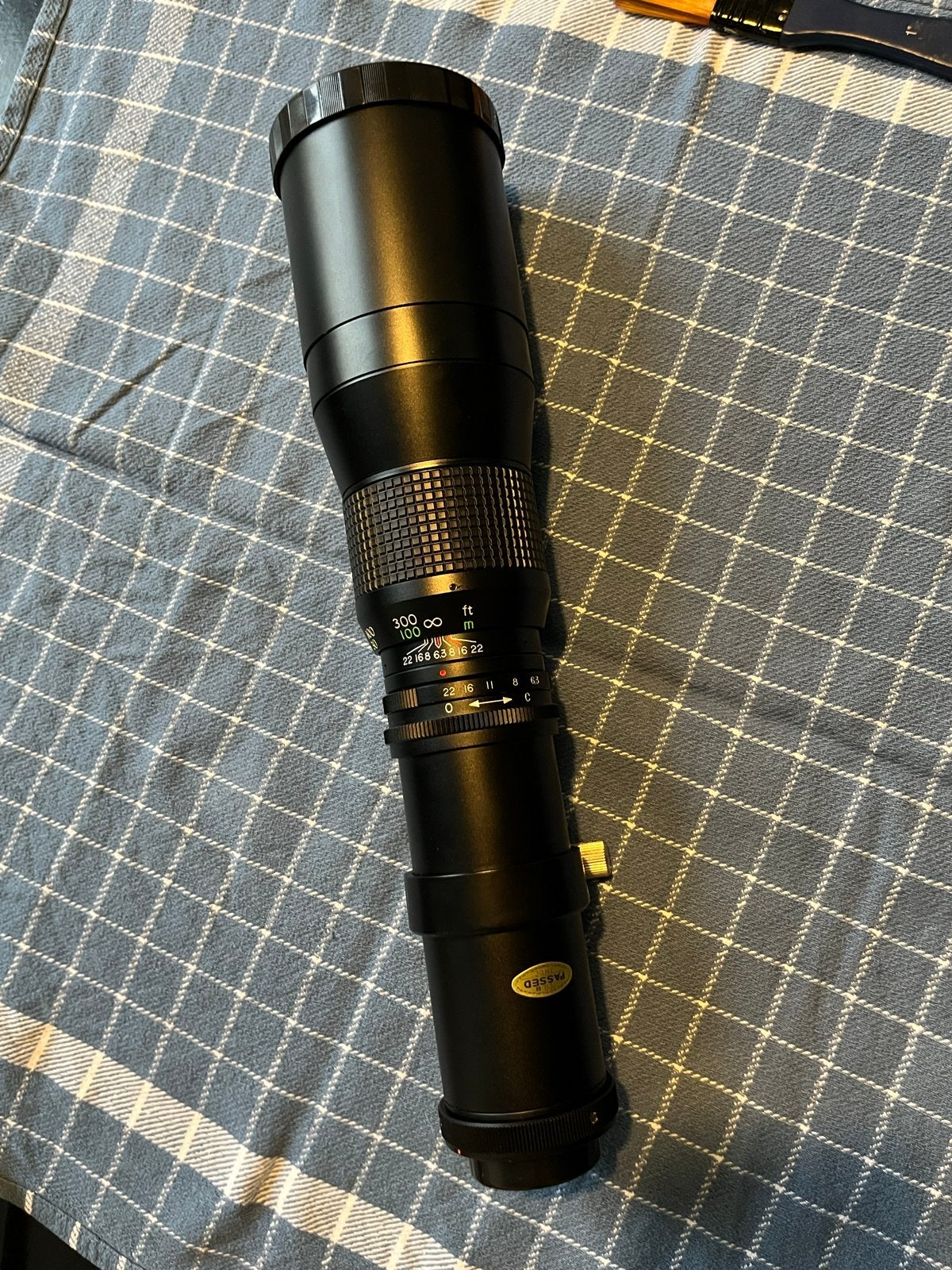 Perfor f=400mm 1:6.3 Telelens met ET Japan adapter, Overige merken, Gebruikt, Overige vattingen, Handmatige focus