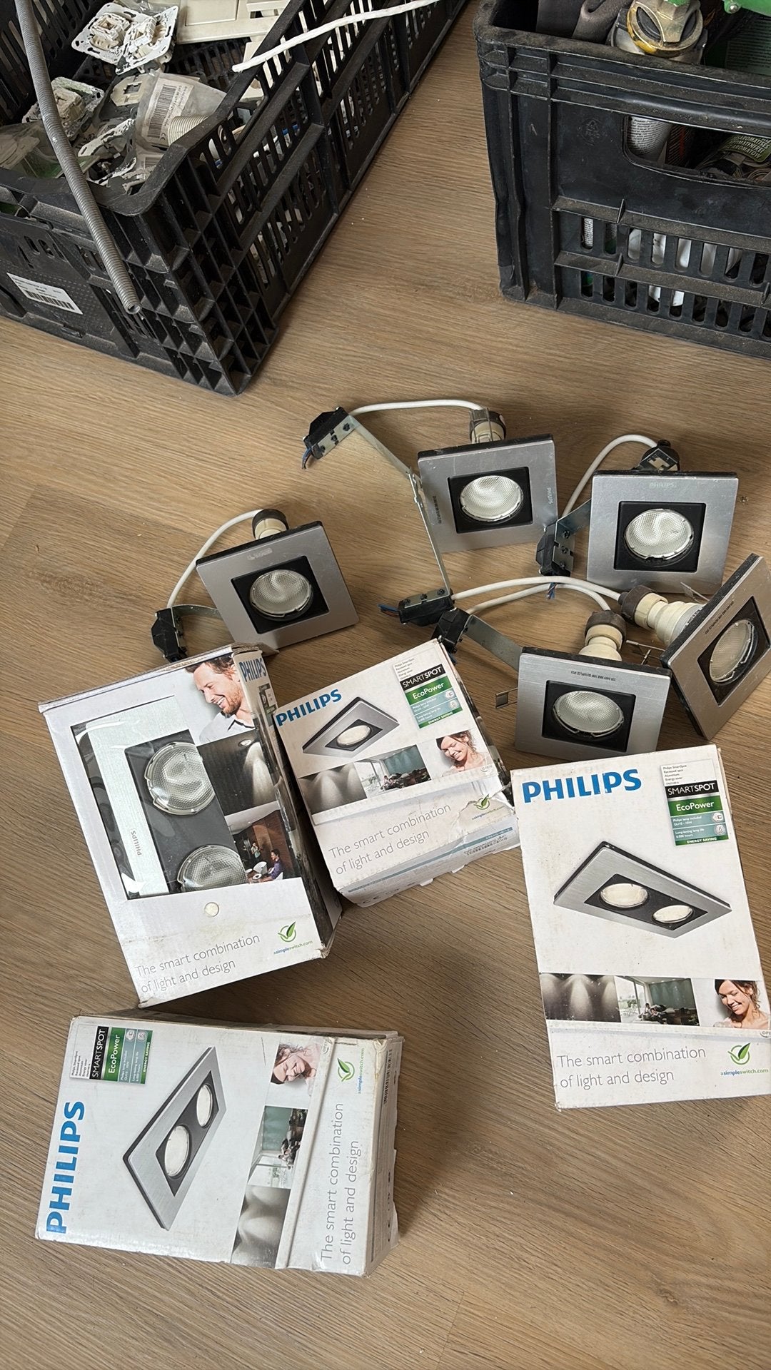 Philips inbouw spots, Ophalen, Zo goed als nieuw