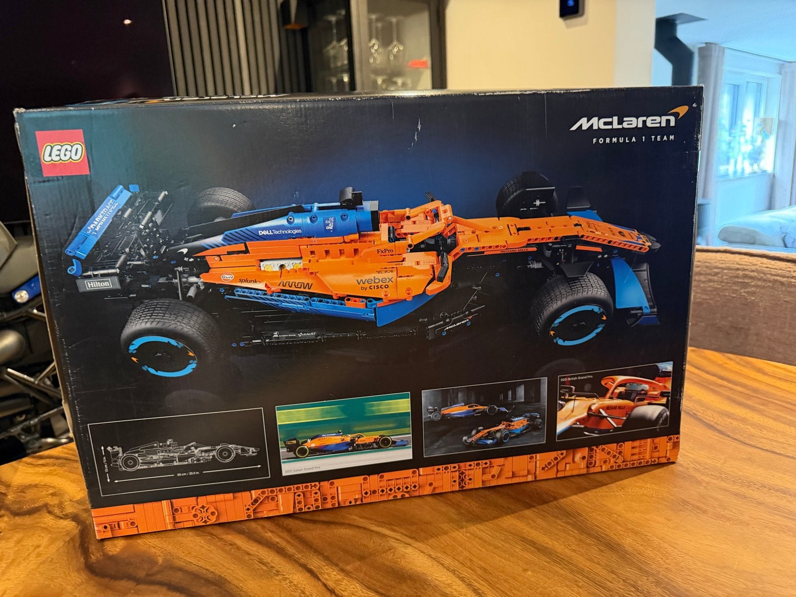 LEGO Technic McLaren Formule 1 Racewagen 42141, Ophalen, Zo goed als nieuw