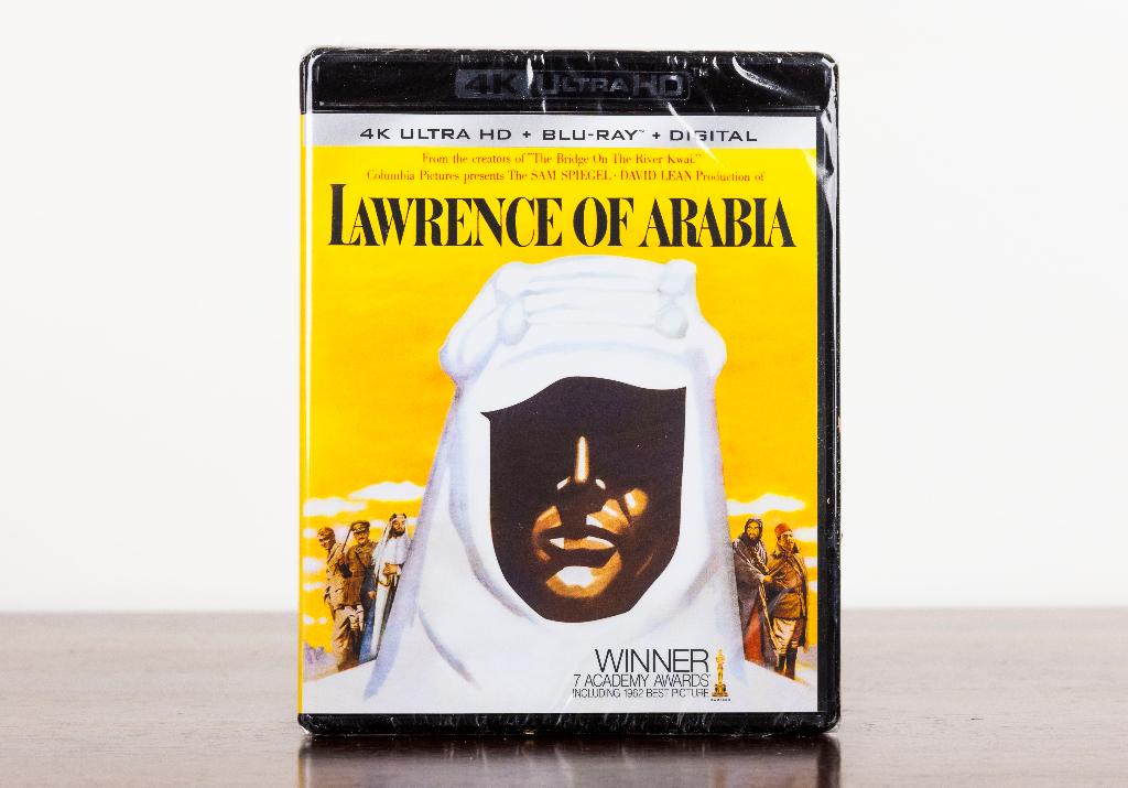 Lawrence of Arabia 4K UHD + Blu-Ray (US Import), Cd's en Dvd's, Blu-ray, -, -, Nieuw in verpakking, Klassiekers