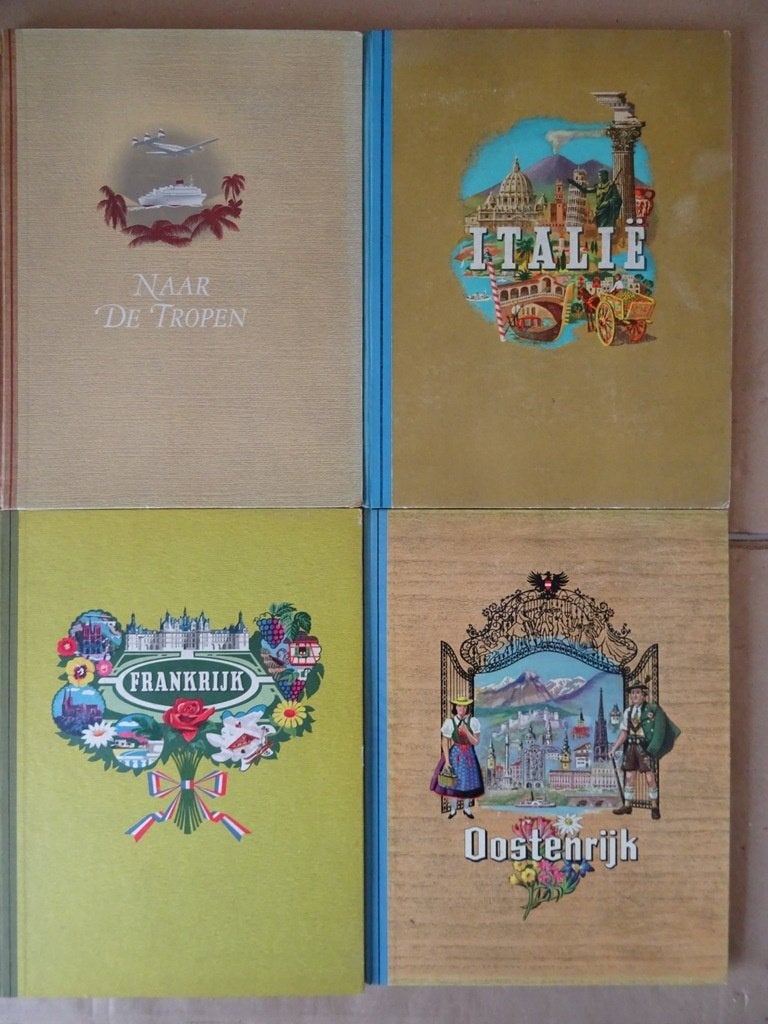 Vintage plaatjesalbums Douwe Egberts landen 5euro per stuk, Boeken, Ophalen of Verzenden, Gelezen, Diverse auteurs, Plaatjesalbum