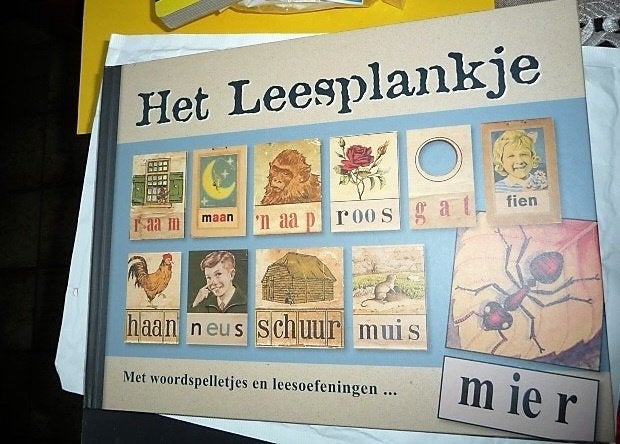 het leesplankje ,m woordspelletjes en leesoefeningen vintage, Verzenden, Zo goed als nieuw, LIBRE, Non-fictie