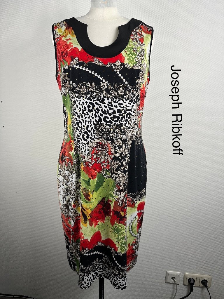 Joseph Ribkoff Jurk  (mt: 44) 20,6/112, Joseph Ribkoff, Joseph Ribkoff, Zwart, Maat 42/44 (L)