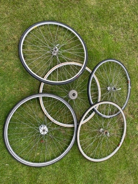 losse racefiets wielen gratis ophalen, Minder dan 10 versnellingen, Gebruikt, Aluminium, Ophalen