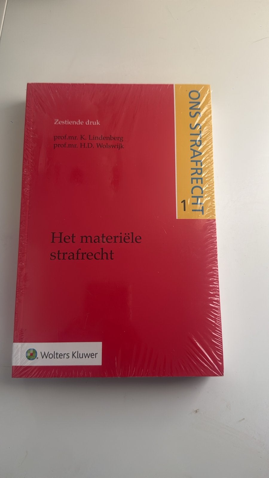 Ons Strafrecht 1: Het materiële strafrecht (26e druk), Ophalen of Verzenden, Gamma, Nieuw, WO