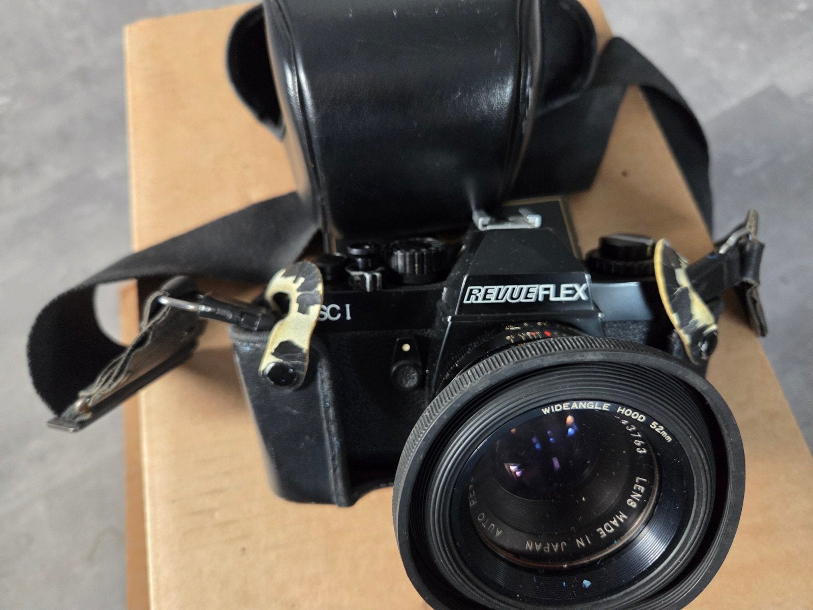 Revueflex SC1 Spiegelreflexcamera met Revuenon lens, Ophalen of Verzenden, Gebruikt, Spiegelreflex, Overige Merken