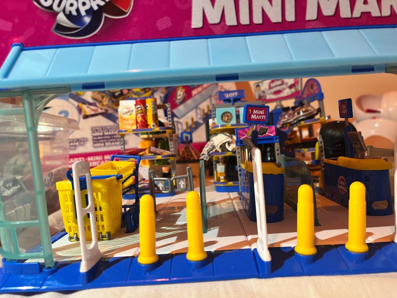 Zuru Mini brands supermarkt met allerlei mini+bak vol mini’s, Ophalen, Zo goed als nieuw