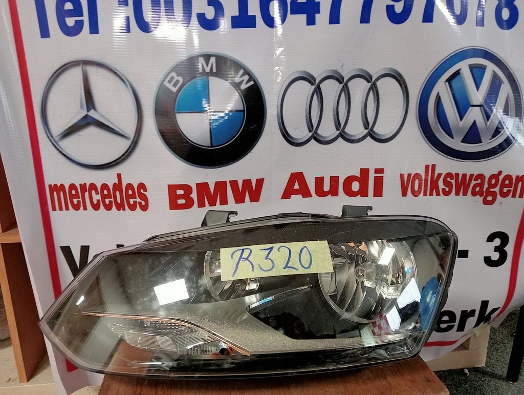 VW Polo 6R H7 Halogeen Koplamp Links 6R1941007F, Auto-onderdelen, Verlichting, Gebruikt, -, Volkswagen, -