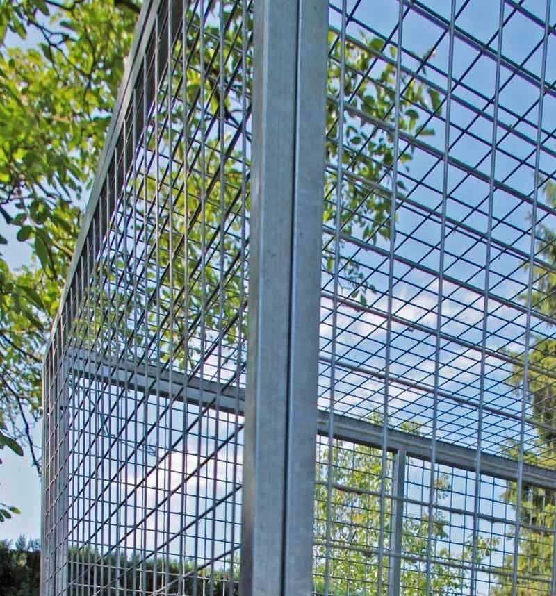 Konijnenren panelen gegalvaniseerd, Dieren en Toebehoren, Knaagdieren en Konijnen | Hokken en Kooien, 110 cm of meer, Overige typen