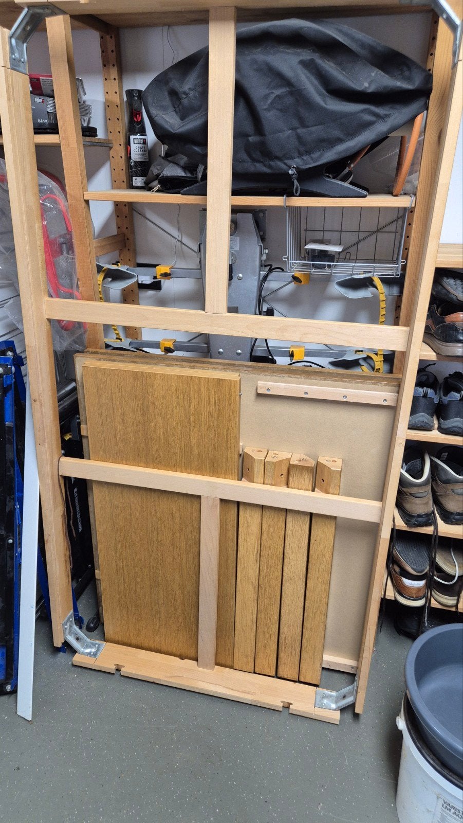 Uitschuifbare eettafel 175-260, Ikea bjursta, Huis en Inrichting, Tafels | Eettafels, Ophalen, Gebruikt, Eikenhout, 50 tot 100 cm