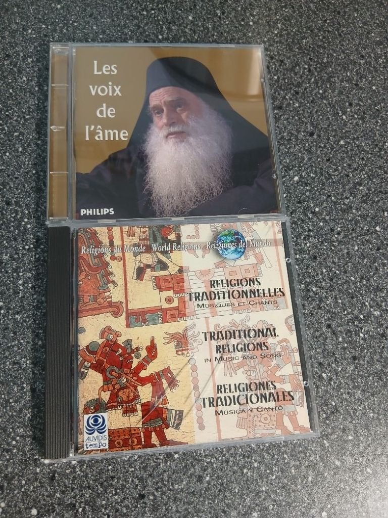 SETJE VAN 2 CD'S RELIGIONS TRADITIONELLES/LES VOIX DE L'ÂME, Ophalen of Verzenden, Barok, Gebruikt