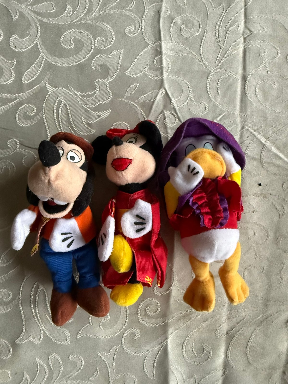 Disney knuffels - Goofy, Minnie, Donald Duck, Disney, Ophalen of Verzenden, Gebruikt, Klein (minder dan 20 cm)