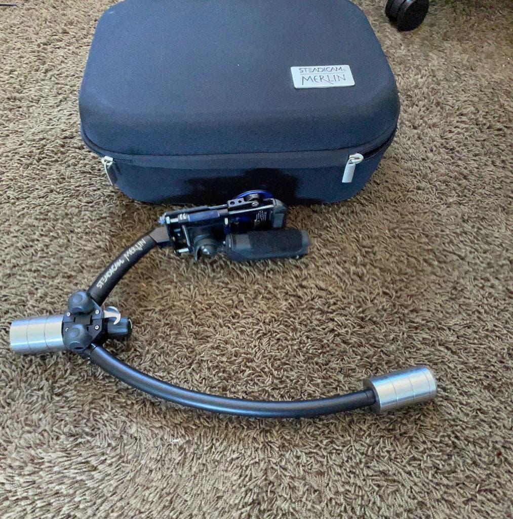 Steadicam Merlin / gimbal Stabilizer., Ophalen of Verzenden, Zo goed als nieuw, Audio