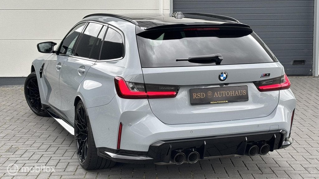 BMW 3-serie Touring M3 xDrive Competition M-driver prof., Auto's, Automaat, Gebruikt, Zwart, Vierwielaandrijving