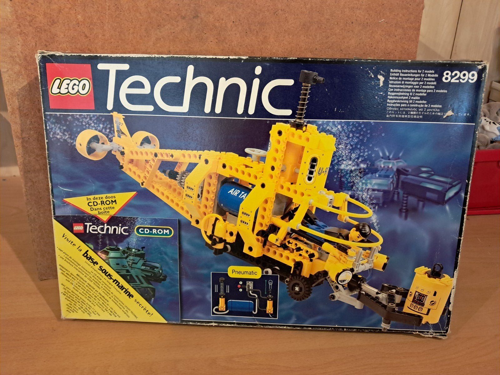 lego technic set 8299, Ophalen, Zo goed als nieuw
