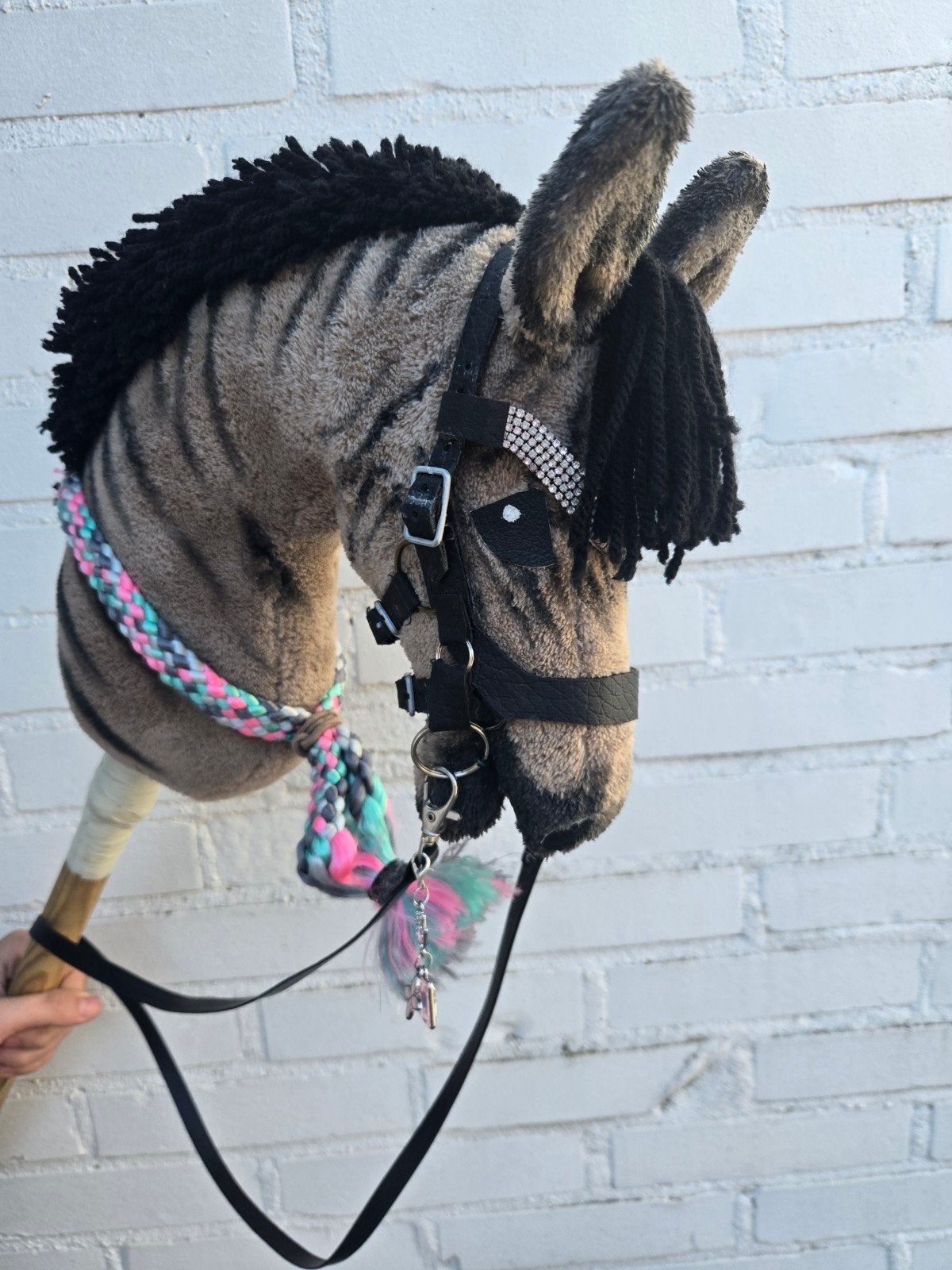 Hobby Horse Zebra met Accessoires, Ophalen of Verzenden, Gebruikt, Jongen of Meisje