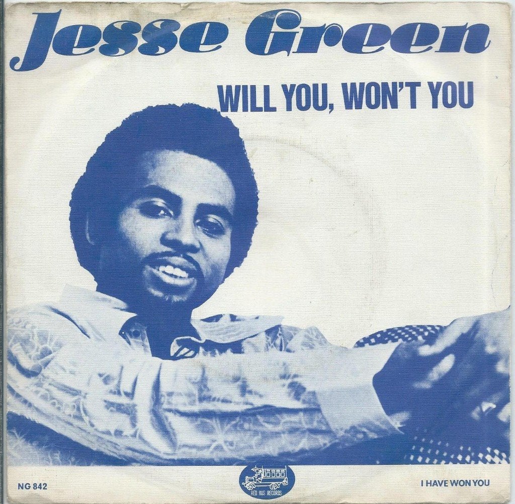 Vinyl Single Jesse Green, Ophalen of Verzenden, Gebruikt, Pop