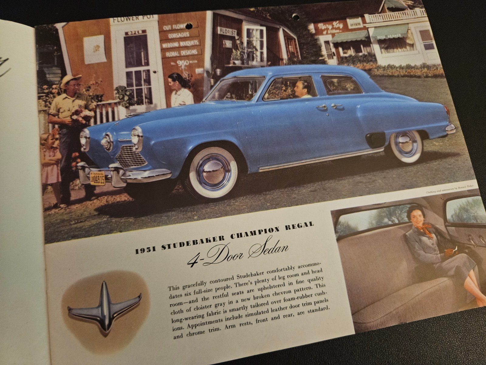 Brochure Studebaker 1951 USA, Ophalen of Verzenden, Zo goed als nieuw, Overige merken