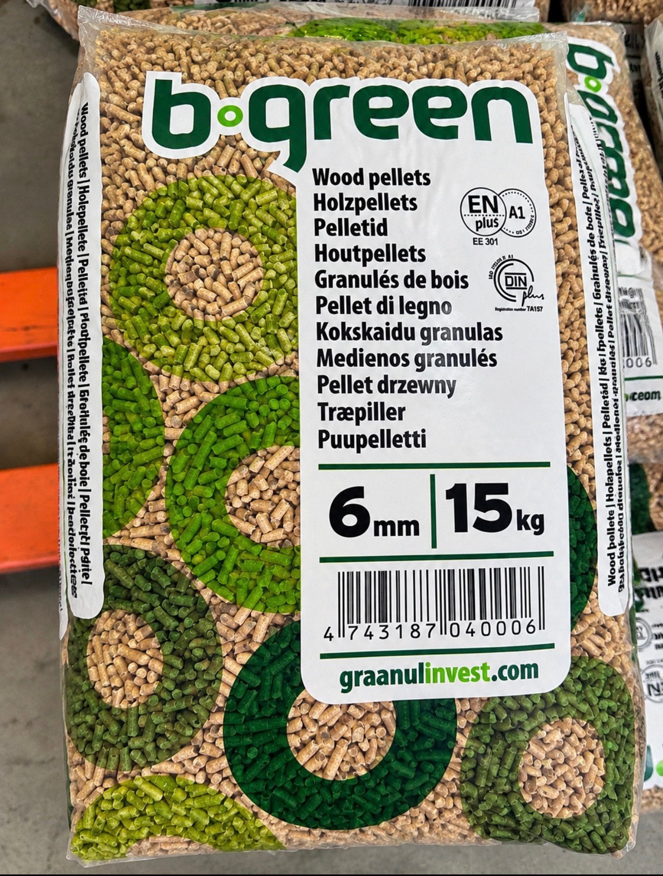 Houtpellets/pelletkorrels/korrels, Ophalen, Zo goed als nieuw, 20 m² of meer