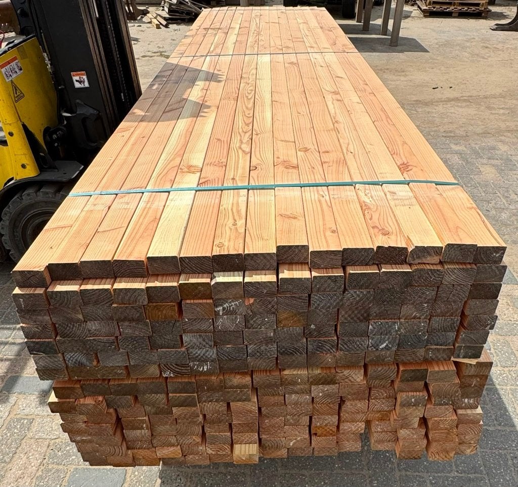 Douglas regels geschaafd 45x70, Ophalen, Nieuw, 250 cm of meer, Balken