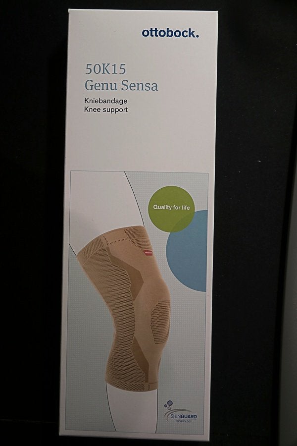 Ottobock knie brace Genu Sensa maat L, Ophalen, Gebruikt