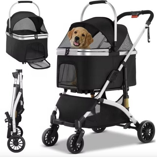 Hondenbuggy - Luxe huisdieren buggy - Buggy - Hondenwagen -, Corvance B.V., Verzenden, Nieuw, Corvancebol@gmail.com