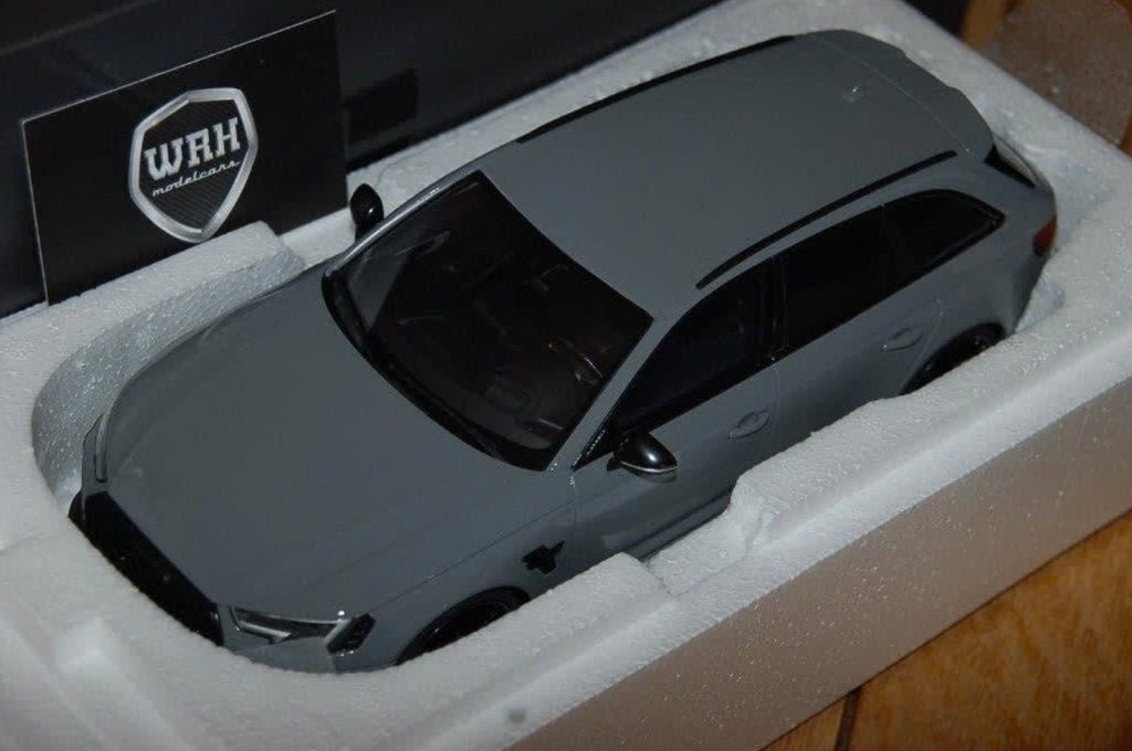 1:18 AUDI RS4 AVANT ABT nardo grey GT236 GT spirit WRH, Verzenden, Zo goed als nieuw, Auto, Overige merken