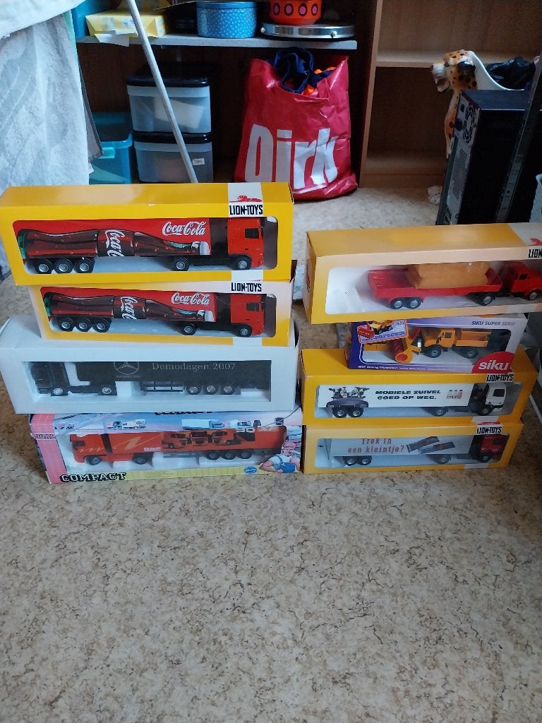 model vrachtauto, Ophalen, Nieuw, Auto's