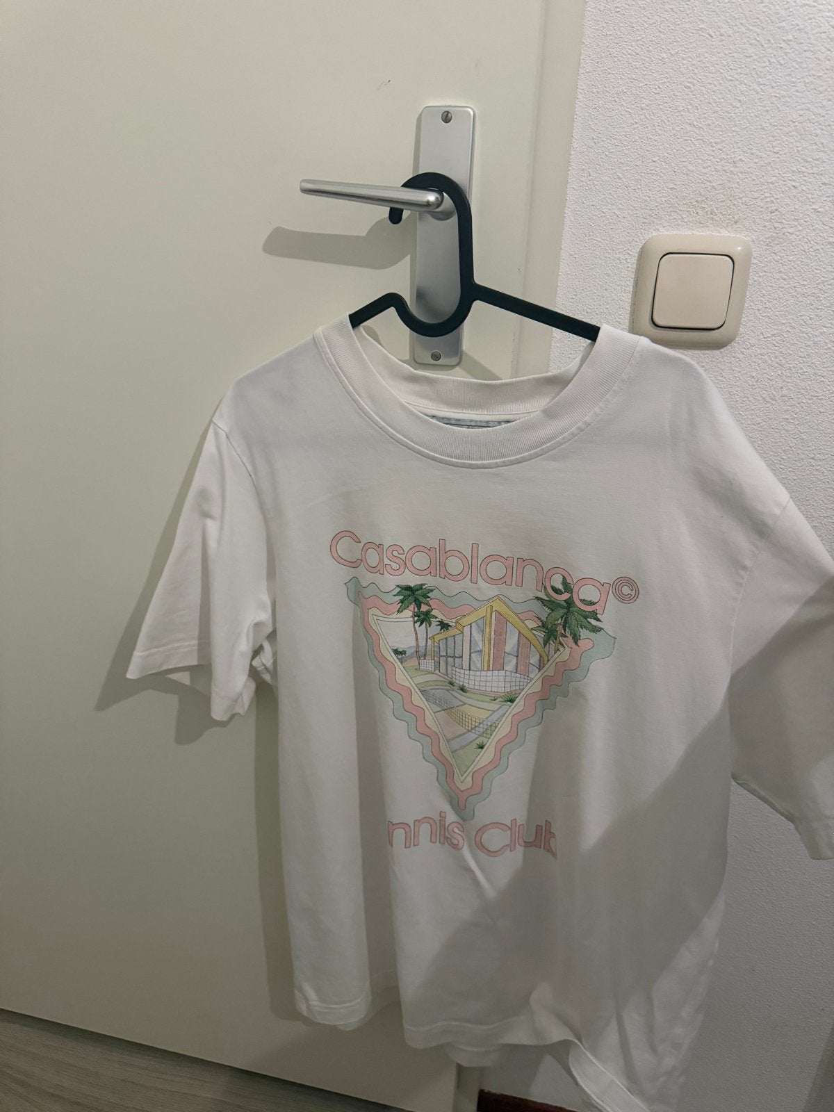 Casablanca t-shirt, Wit, Maat 42/44 (L), Ophalen of Verzenden, Zo goed als nieuw