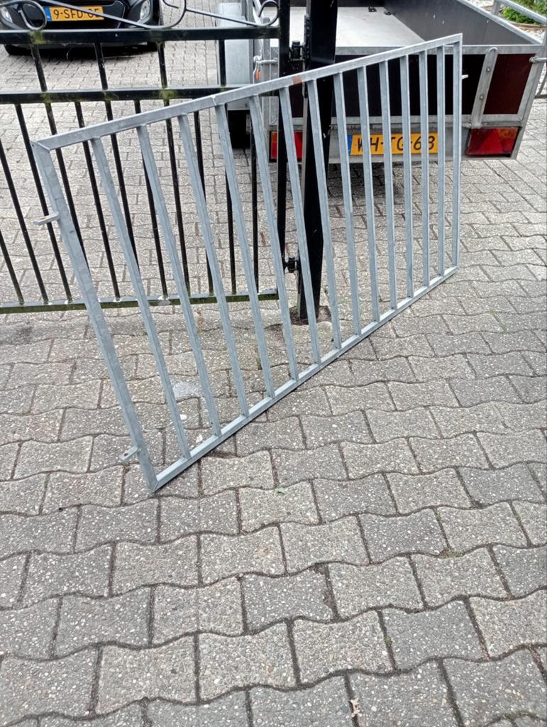 Gegalvaniseerd hekken, Tuin en Terras, Tuinhekken en Hekwerk, Ophalen of Verzenden, IJzer