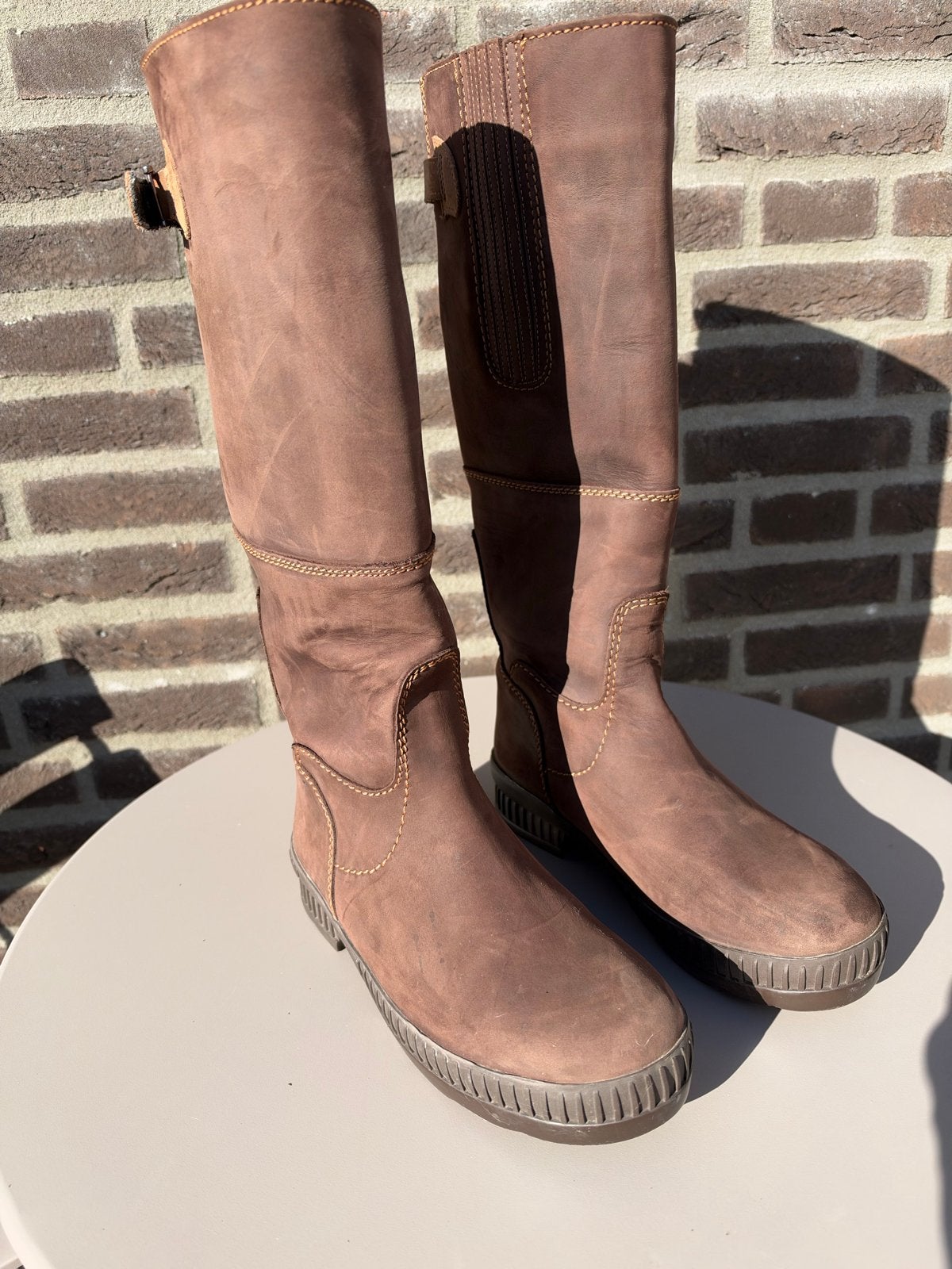 ZOO Outdoor Wandellaarzen - Maat 39 - Espresso, Kleding | Dames, Ophalen, Bruin, Wandelschoenen, Zo goed als nieuw