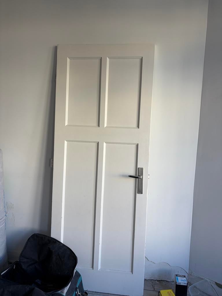 Massief houten deuren Jaren ‘30, Ophalen, Gebruikt, Minder dan 80 cm, Binnendeur
