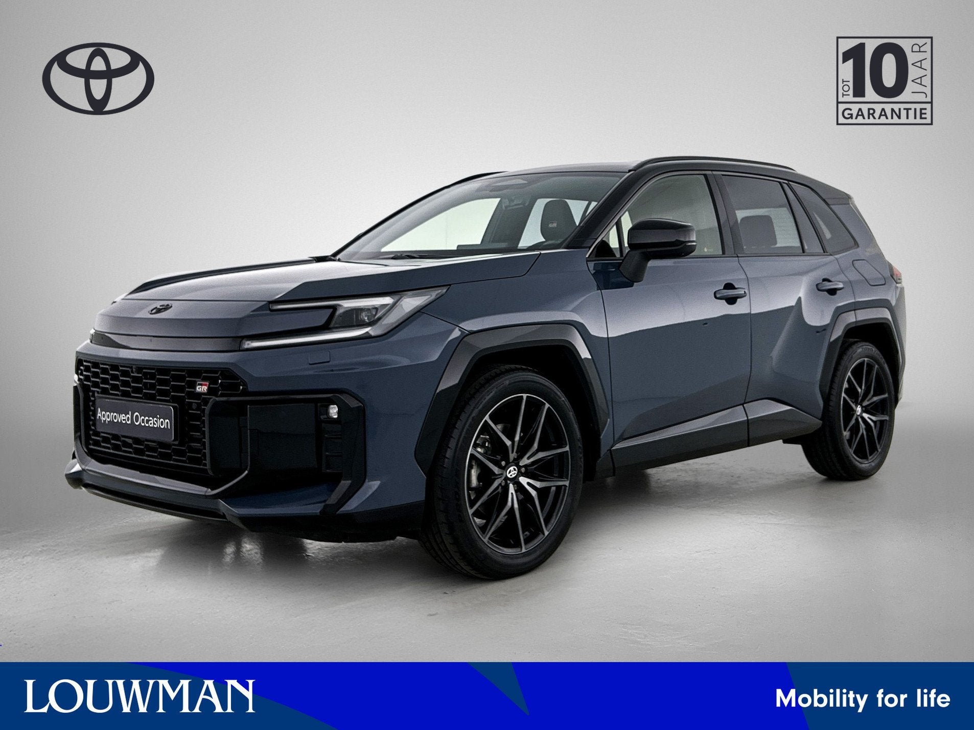 Toyota RAV4 2.5 Hybrid AWD 200 GR Sport | Nieuw Model | Geen, Auto's, Automaat, 12 maanden, Zwart, Alcantara