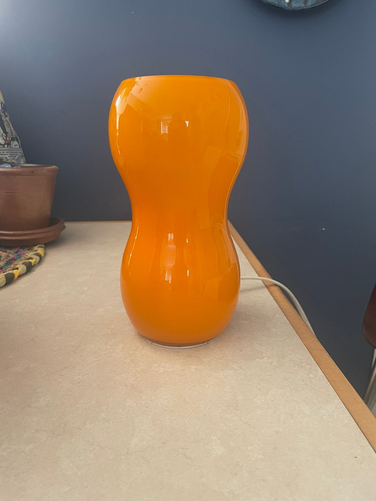 vintage IKEA Kvintant tafellamp retro, Ophalen of Verzenden, Zo goed als nieuw, Minder dan 50 cm