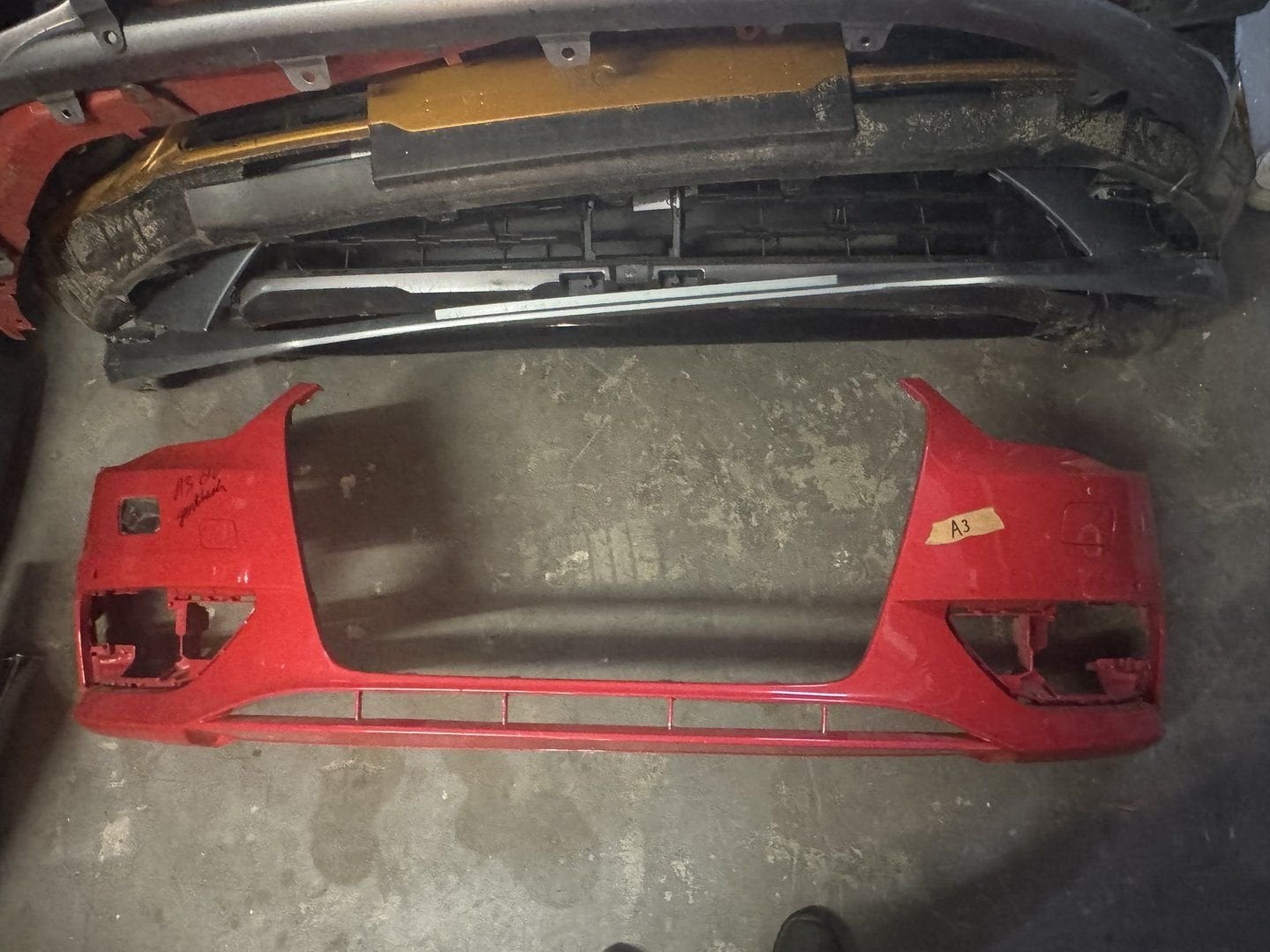 Audi a3 8v voorbumper, Gebruikt, -, Voor, -