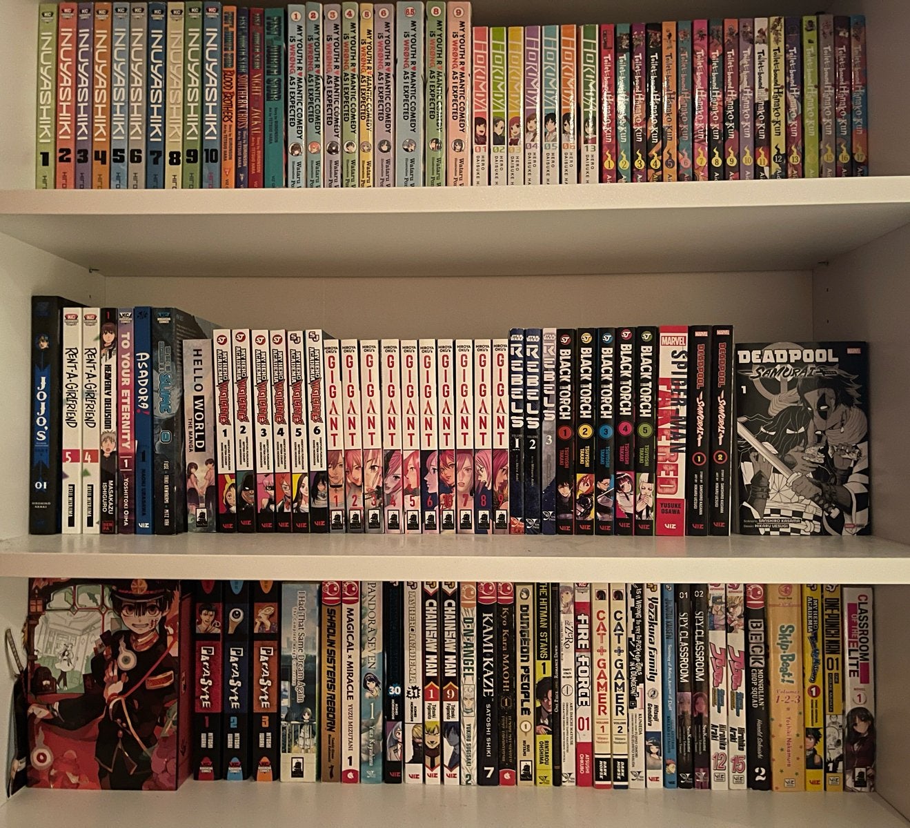 Manga collectie, Meerdere stripboeken, Ophalen of Verzenden, Zo goed als nieuw