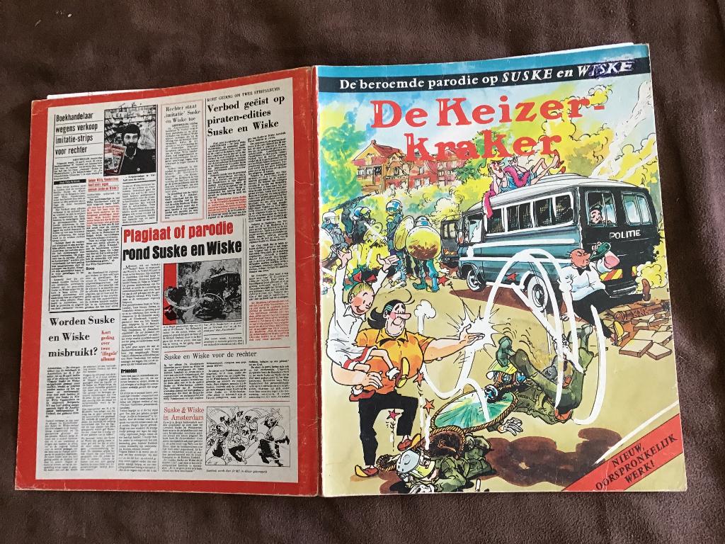 Suske en Wiske:de keizerkraker, Boeken, Stripboeken, Eén stripboek, Ophalen of Verzenden, Gelezen