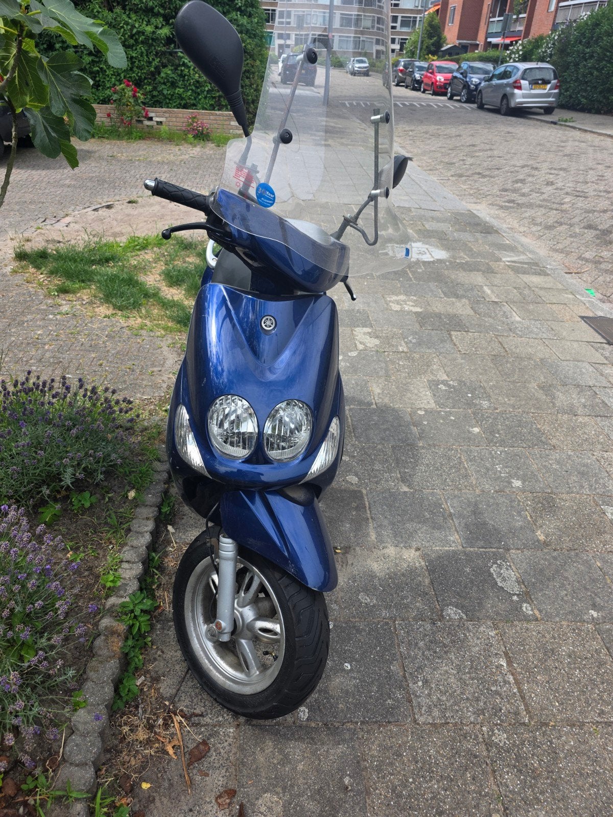 Yamaha Neos 2009 - Donkerblauw, Fietsen en Brommers, Snorfietsen en Snorscooters, Gebruikt, Yamaha, Benzine, Ophalen