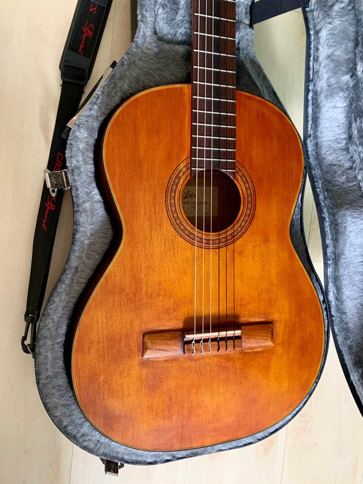 Aria AC-7 Klassieke gitaar, Ophalen, Zo goed als nieuw, Klassieke of Spaanse gitaar