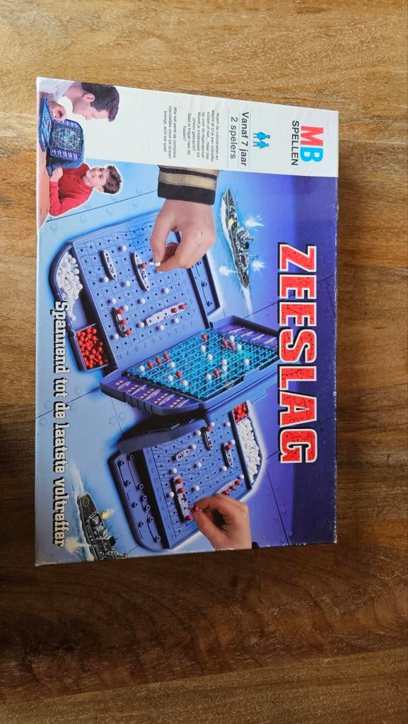 Zeeslag bordspel van MB Spellen, Hobby en Vrije tijd, Gezelschapsspellen | Bordspellen, Ophalen