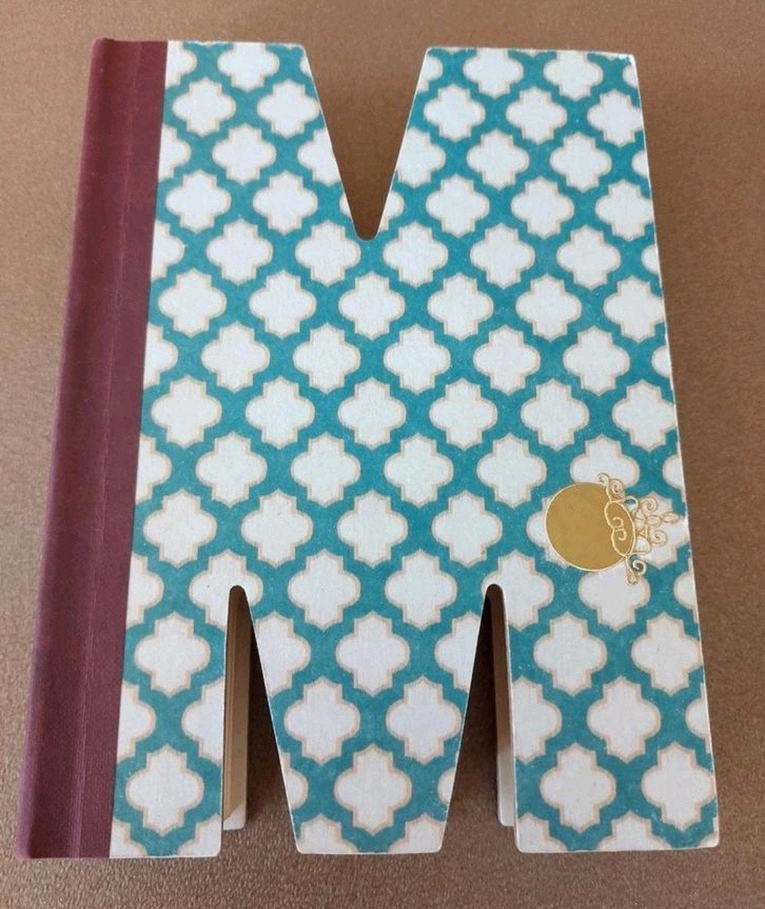 Nieuw Alphabooks notitieboek in letter M Initiaal, Verzenden, Nieuw