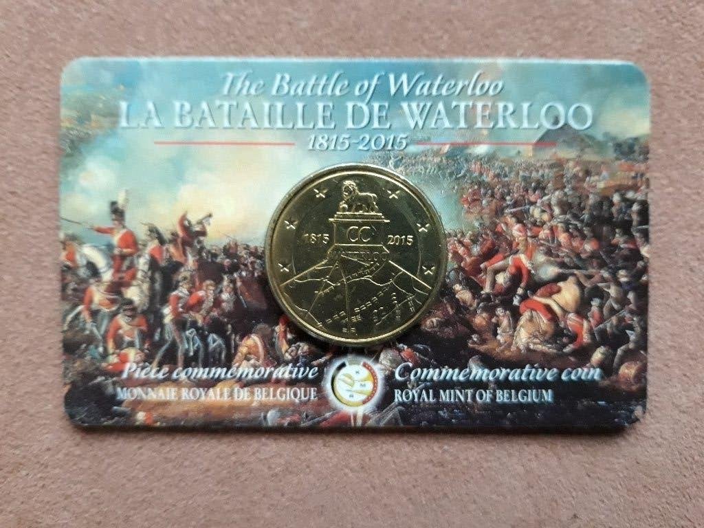 België 2,5 euro 2015 - Waterloo - in Coincard, Ophalen of Verzenden
