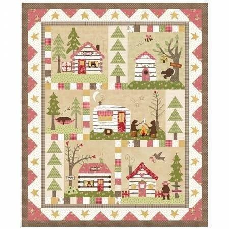 quiltpakket camp sugar bear, Ophalen of Verzenden, Nieuw