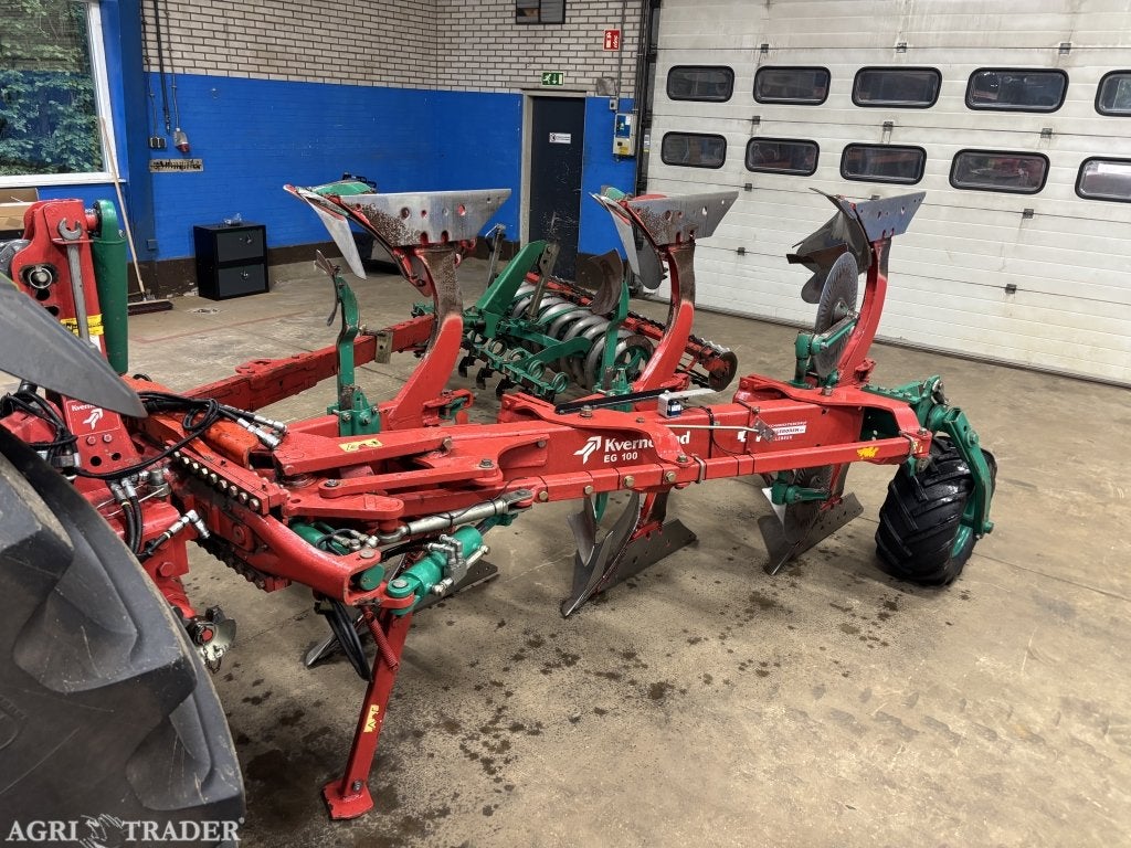 Kverneland eg 100-200 wentelploeg 3 schaar met geo plough, Ophalen, -, Niet opgegeven, Kverneland