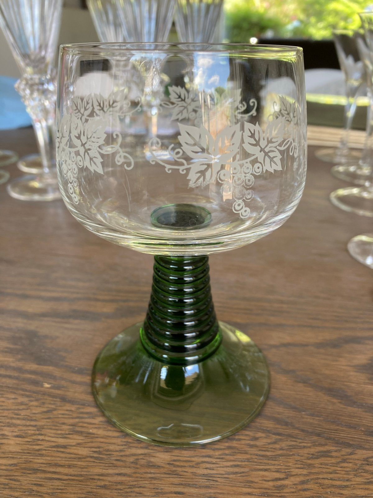 Vintage Luminarc Roemer Wijnglas - J.G. Durand (Jaren '60), Ophalen of Verzenden