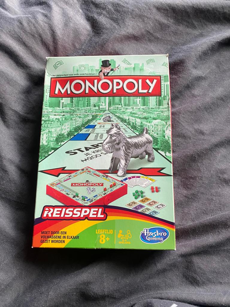 Monopoly mini, Drie of vier spelers, Verzenden, Nieuw