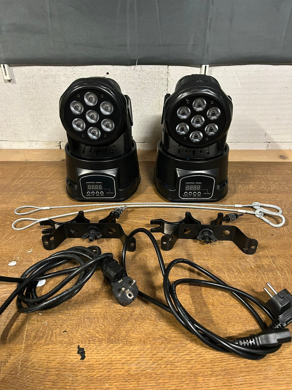 Ibiza Light led wash movinghead, Ophalen, Zo goed als nieuw, Licht, Geluidgestuurd