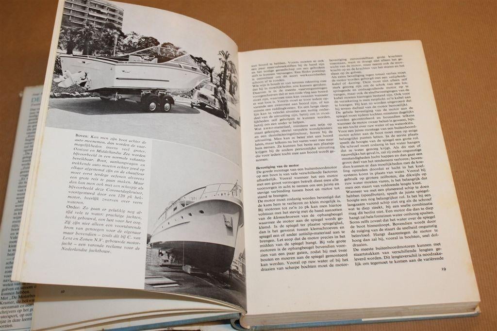 De Motorboot — Varen & Sport, Vintage Naslagwerk 1972, Ophalen of Verzenden, Gelezen, Overige onderwerpen