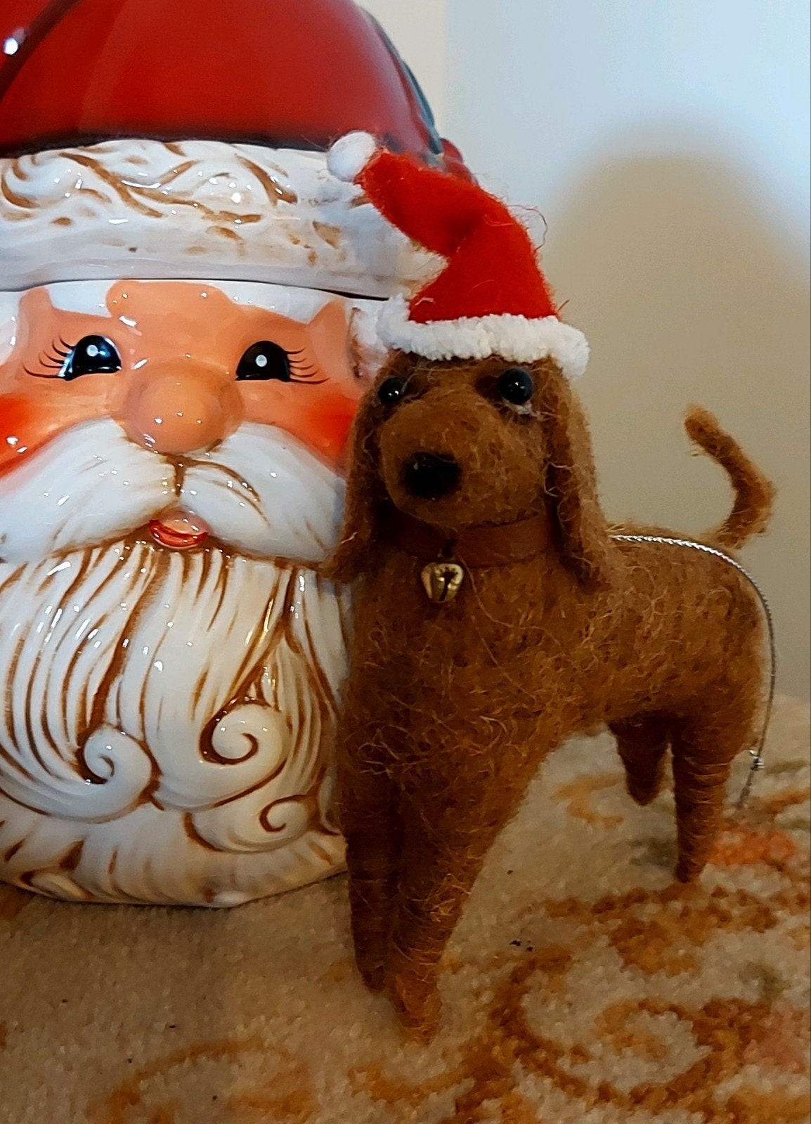 Mooi vilten kerstboom hanger hondje, Diversen, Ophalen of Verzenden